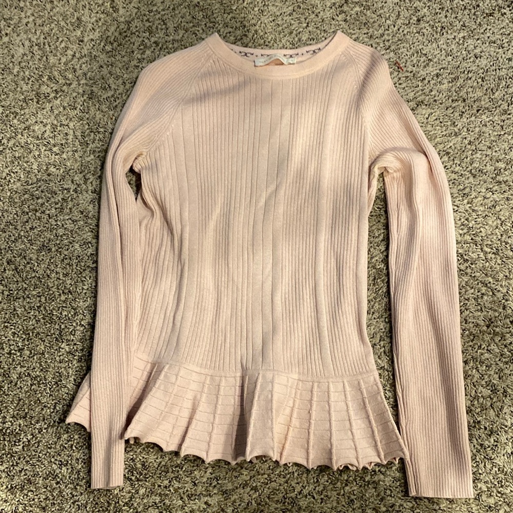 Tory Burch peplum sweater size small